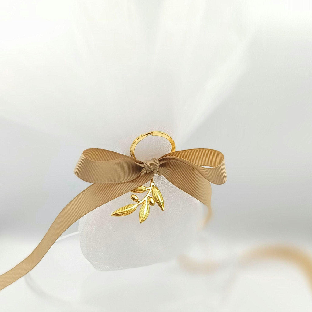 10 pcs, Wedding Almond Candy Favors For Guests, Engagement Favors, Wedding Candy,Olive branch favor, Unique Wedding Favors,Greek bombonieres