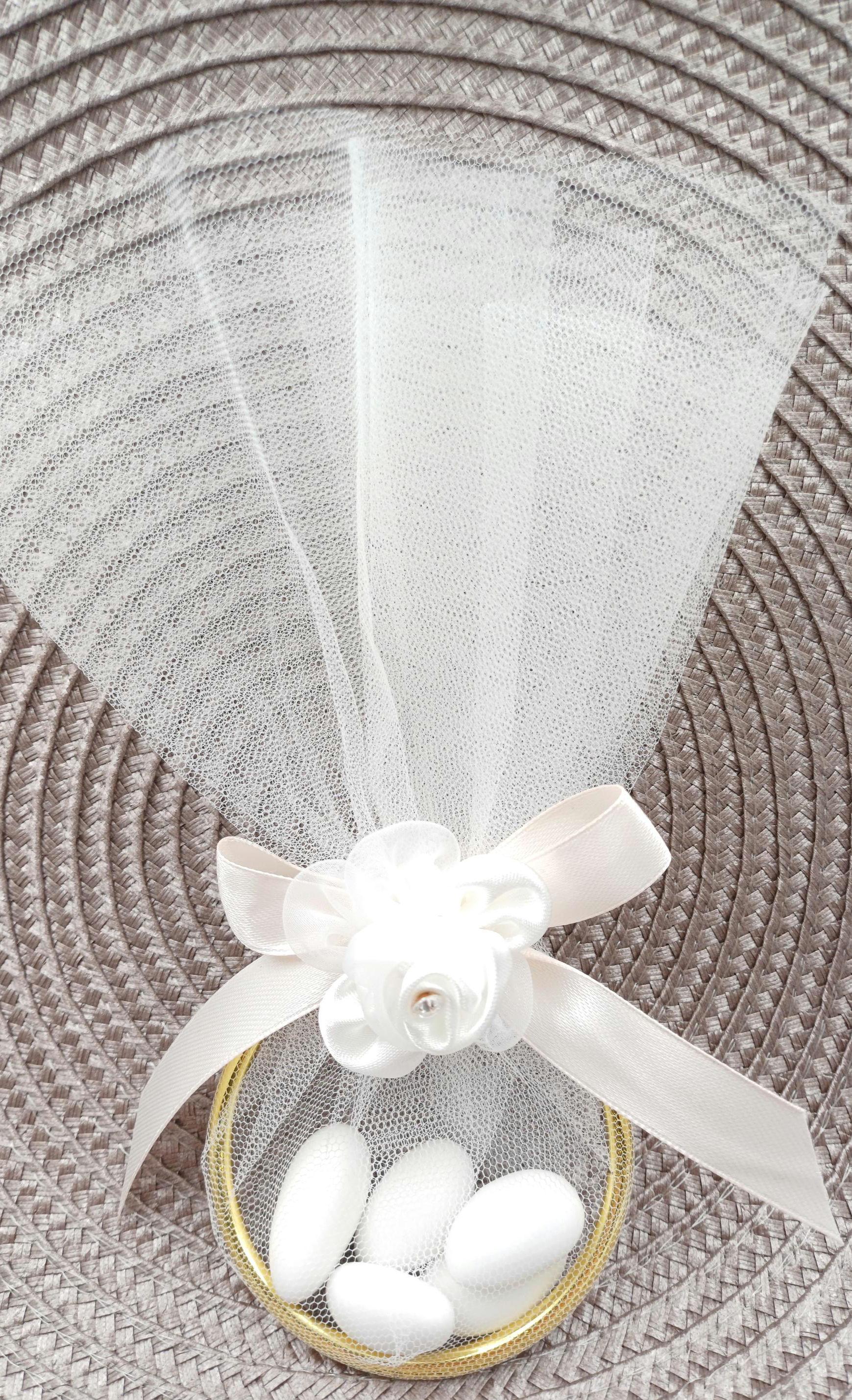 10 pcs, Wedding Favors Almond Candy - Engagement Favors -Greek bombonieres -Almond Treats- Christening gifts Koufeta - Baptism bombonieres