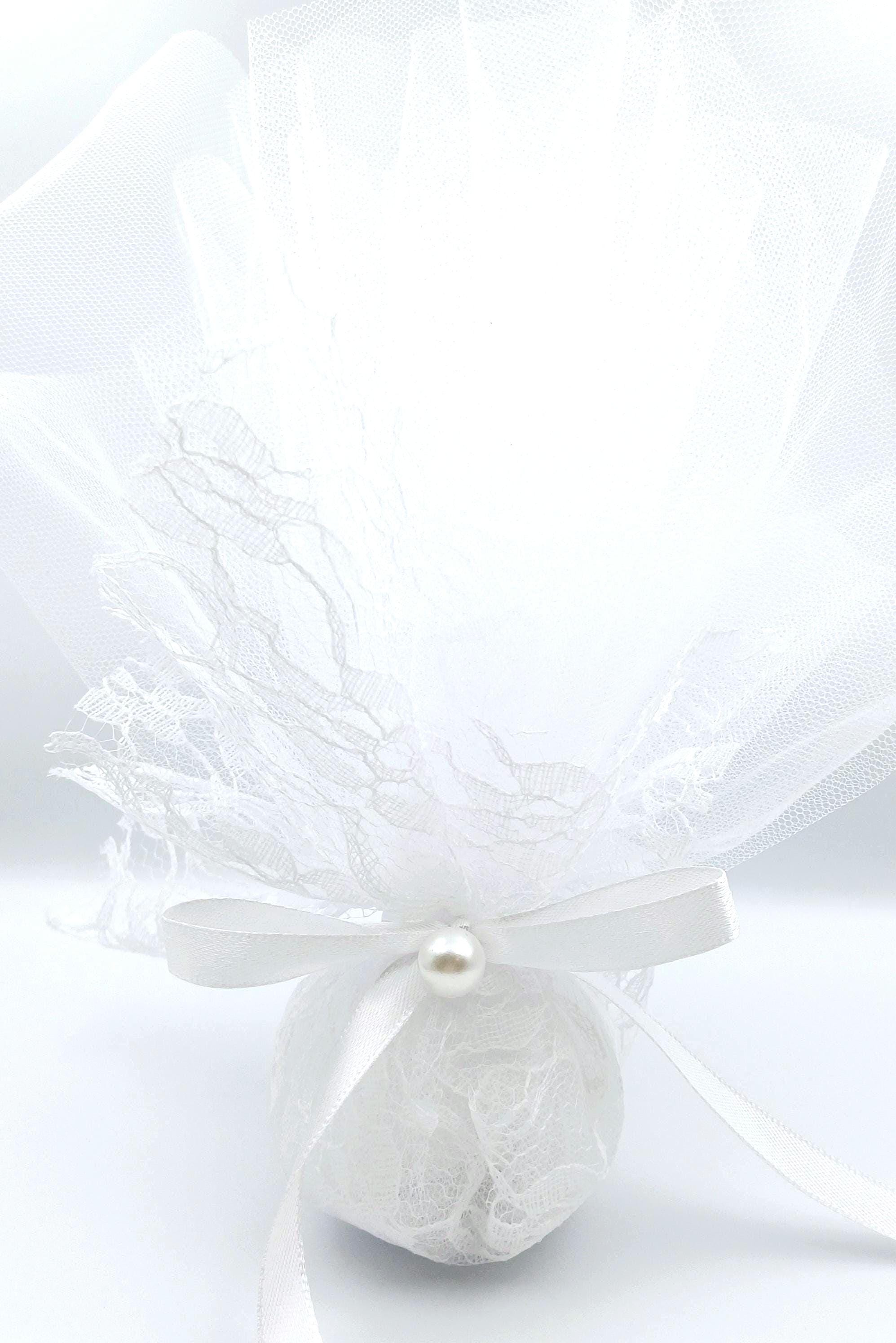 10 pcs, Greek Boboniera, Orthodox wedding, Greek Tulle  Favor, Mpomponiera, Bomboniere, Koufeta, Koyfeta,Greek engagement.