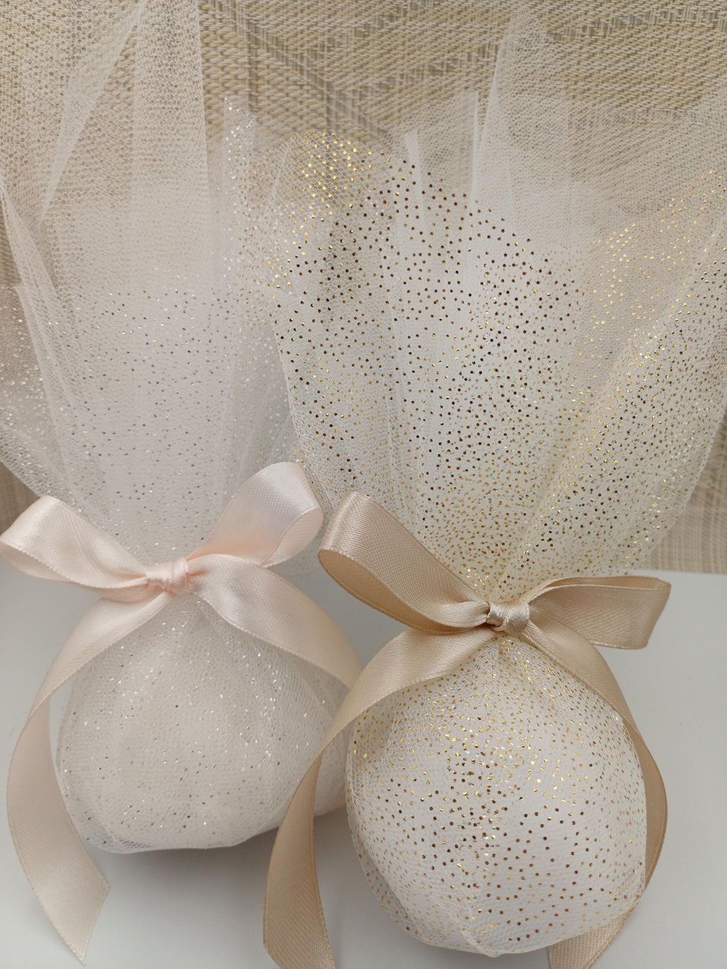 25 pcs, Greek Bomboniera,  ,Wedding Favor, Gift for guests Mpomponiera, Bomboniere, Koufeta, Koyfeta,Orthodox wedding Sparkle luxury favor.