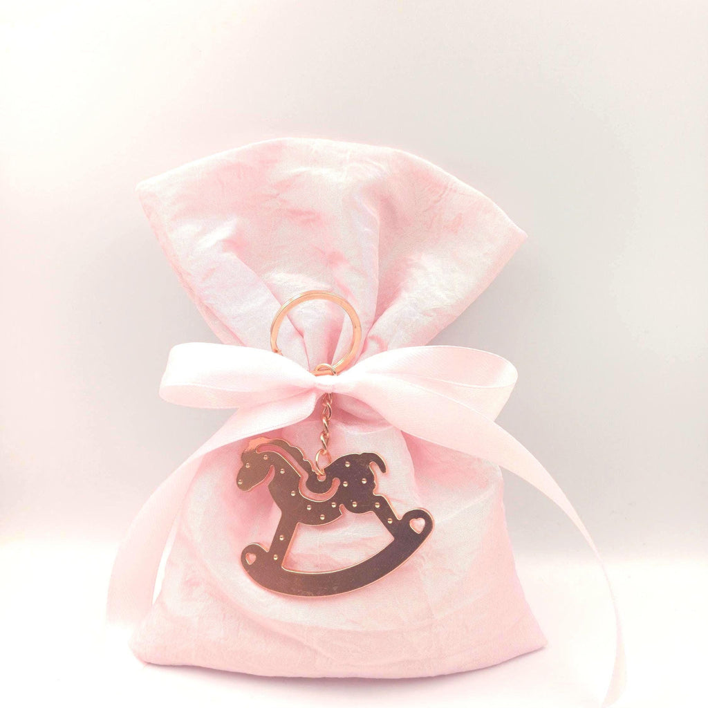 10 pcs,Pink Baptism favors Greek Orthodox baptism boubounieres ,baby shower gifts for guests, Almond candy koufeta bags, Animal party favor.
