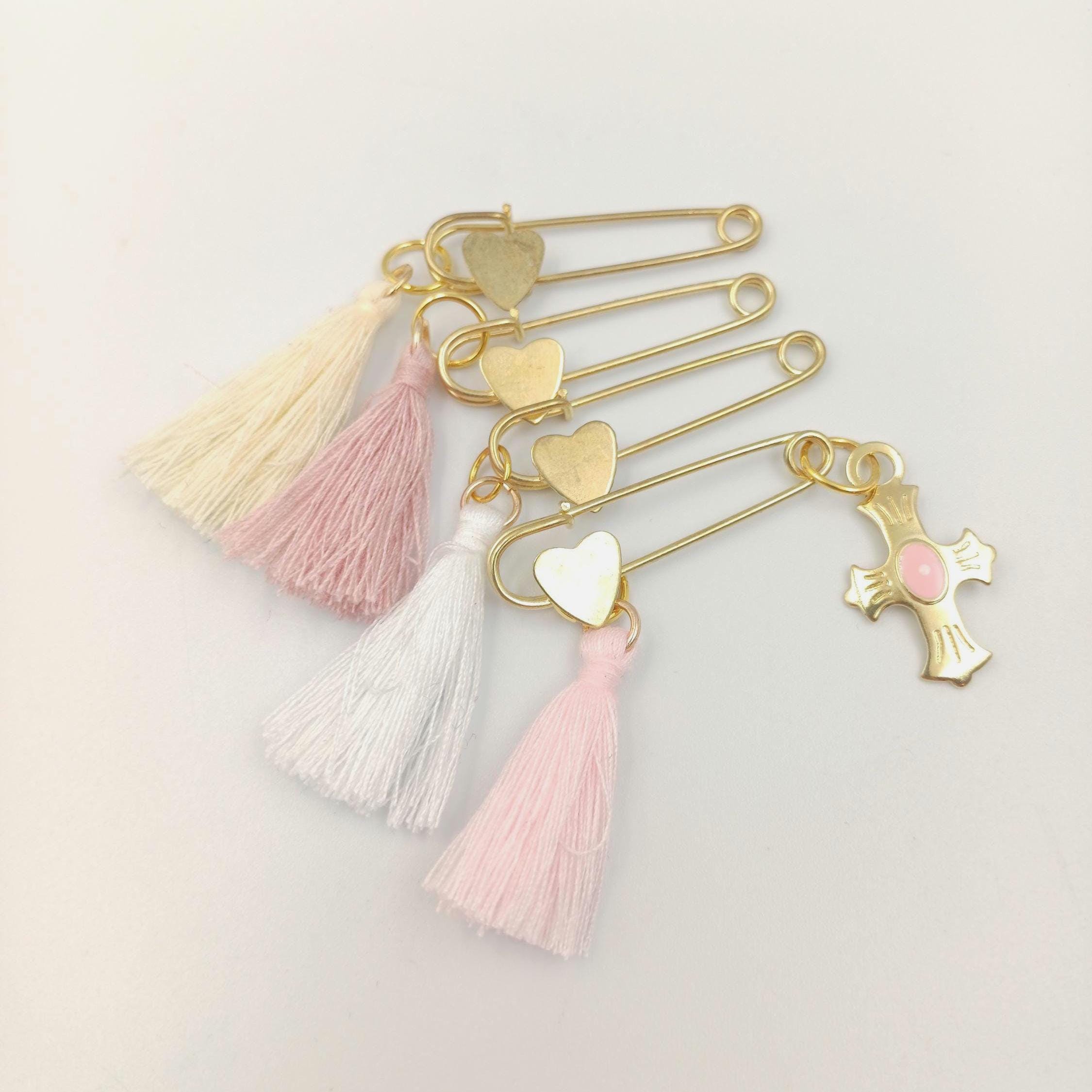 10 pcs,Cross evi eye Martyrika Safety pins ,Greek Baptism  favor ,Martirika witness Pins Orthodox Baptism ,First Communion favors boy- girl