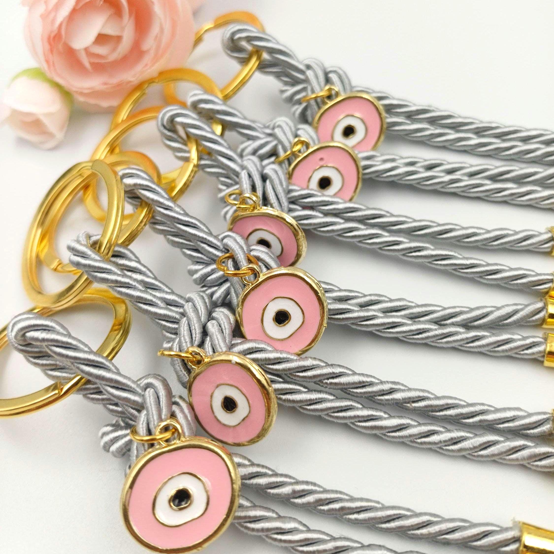 10 pcs,Martyrika key chain evil eye, Martirika, Greek  Baptism,Christening favor, Orthodox Witness gifts, first communion,mi bautizo.