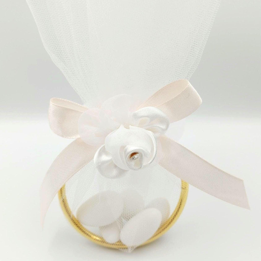 10 pcs, Wedding Favors Almond Candy - Engagement Favors -Greek bombonieres -Almond Treats- Christening gifts Koufeta - Baptism bombonieres