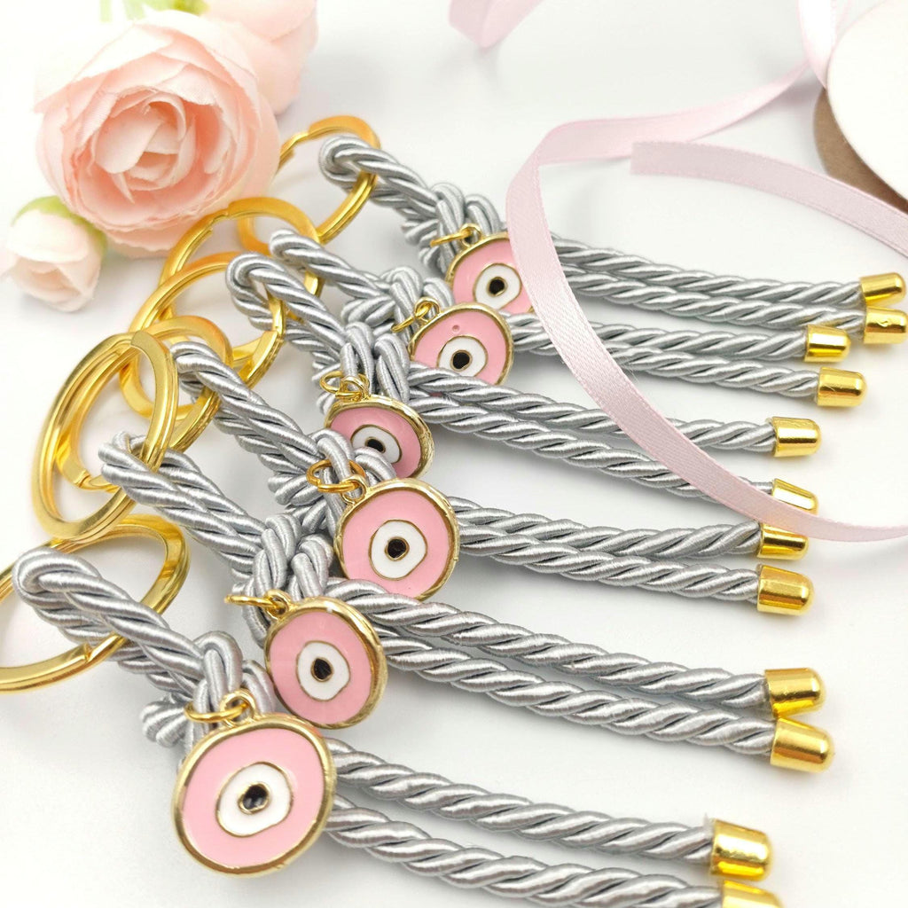 10 pcs,Martyrika key chain evil eye, Martirika, Greek  Baptism,Christening favor, Orthodox Witness gifts, first communion,mi bautizo.