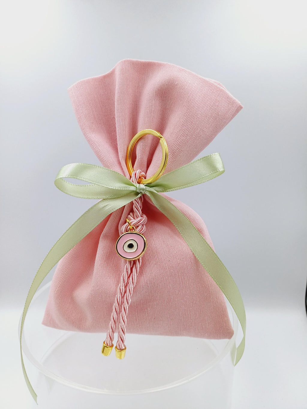 10 pcs, Greek baptism bomboniera ,Evil eye  Keychain,jordan almond candy, Girl baptism, Orthodox baptism Mpomponiera, Bomboniere, Koufeta