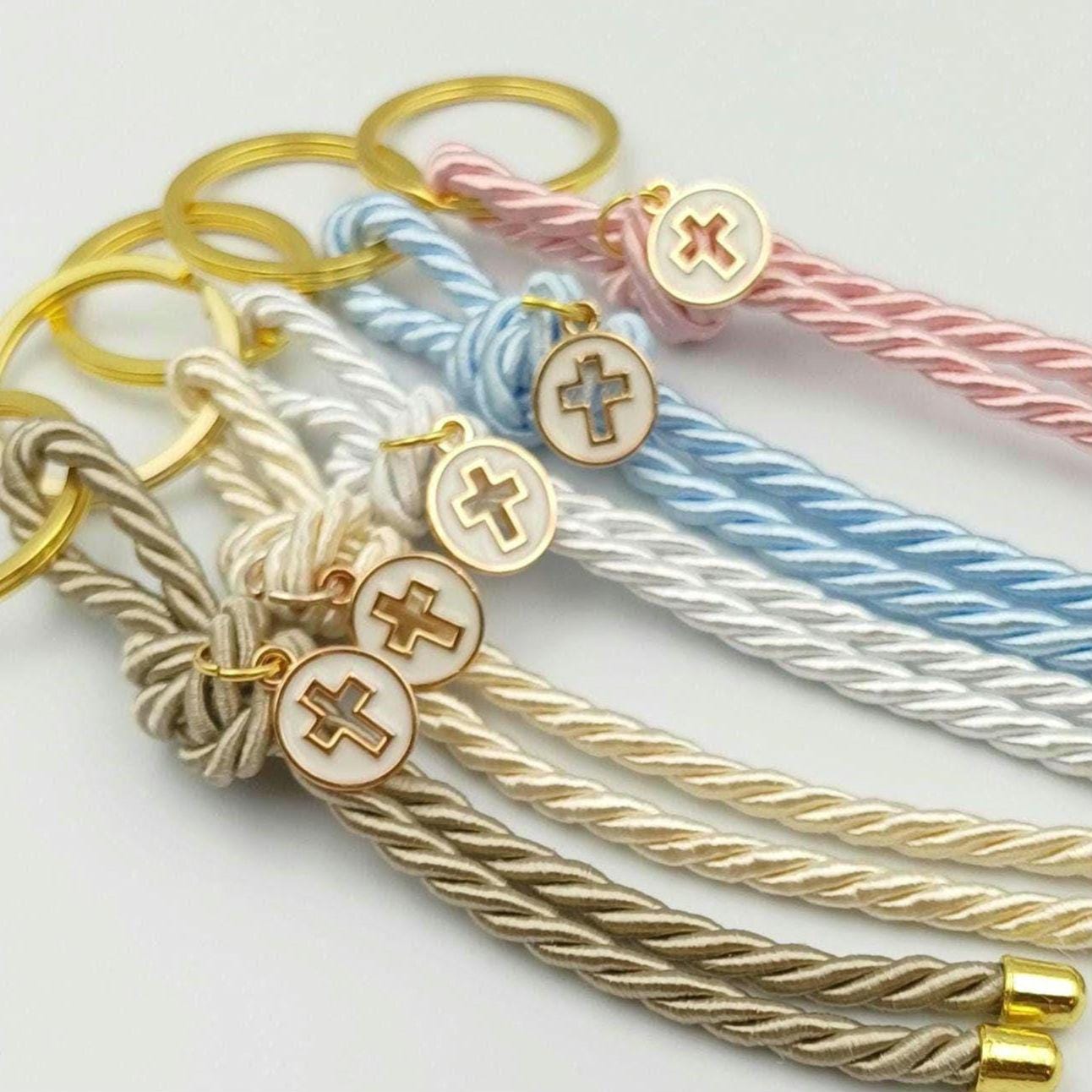 10 pcs,Personalized Cross favors ,key chain Baptism favor Martyrika,Martirika, Greek , Witness favor,first communion, Orthodox baptism.