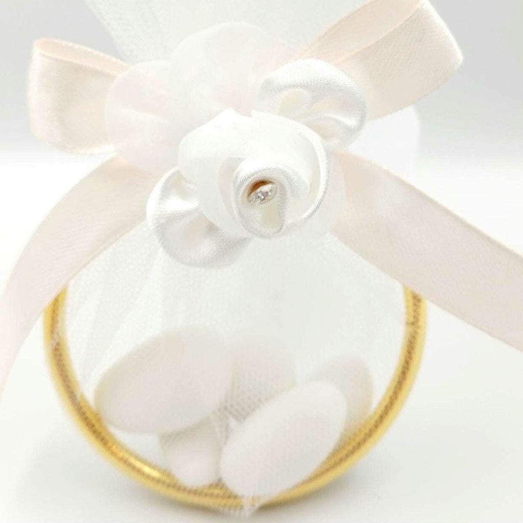 10 pcs, Wedding Favors Almond Candy - Engagement Favors -Greek bombonieres -Almond Treats- Christening gifts Koufeta - Baptism bombonieres