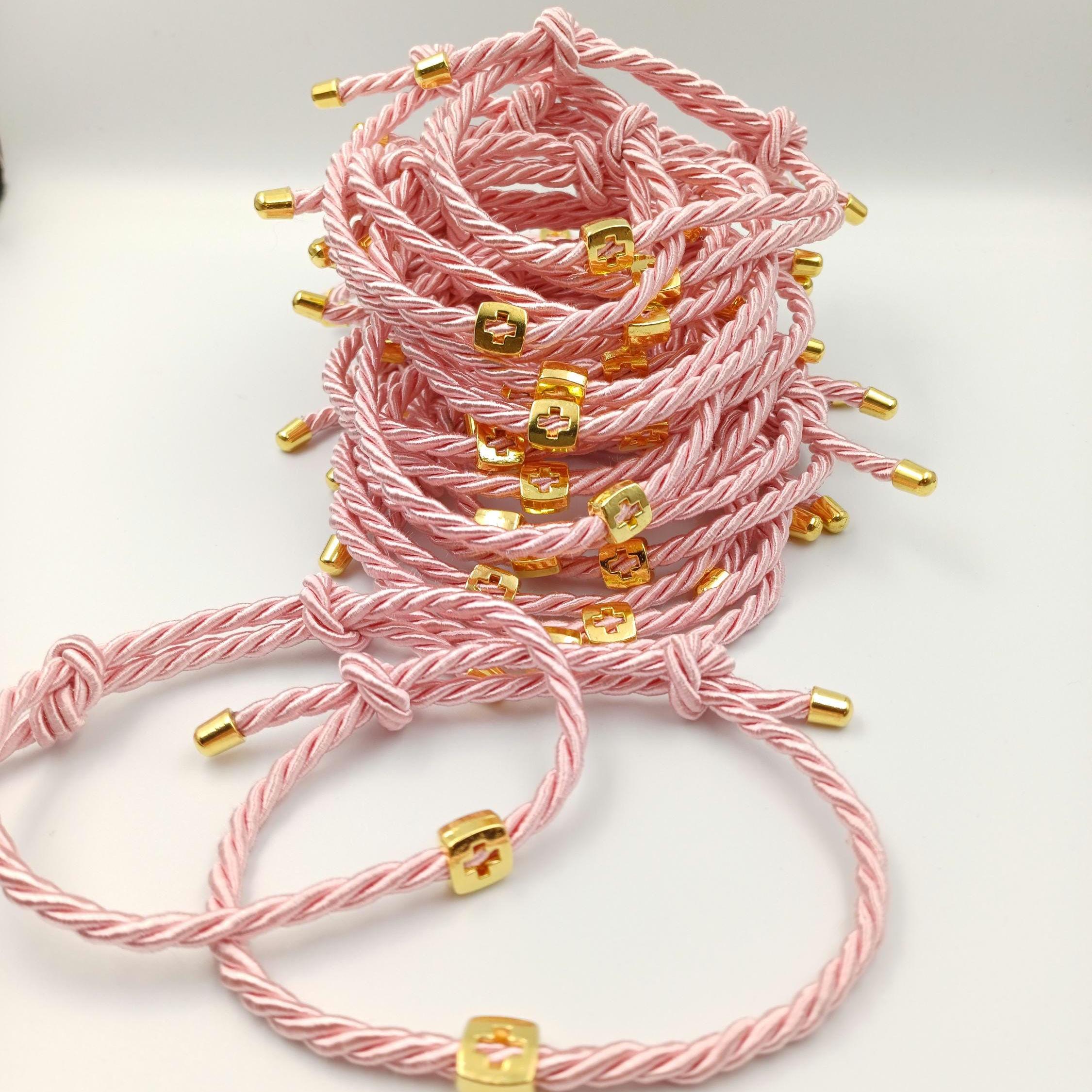 10 pcs, First Communion bracelets, Greek Baptism Martyrika, Orthodox baptism favors , Witness favor For Guests, Bracelets Baptism gift.