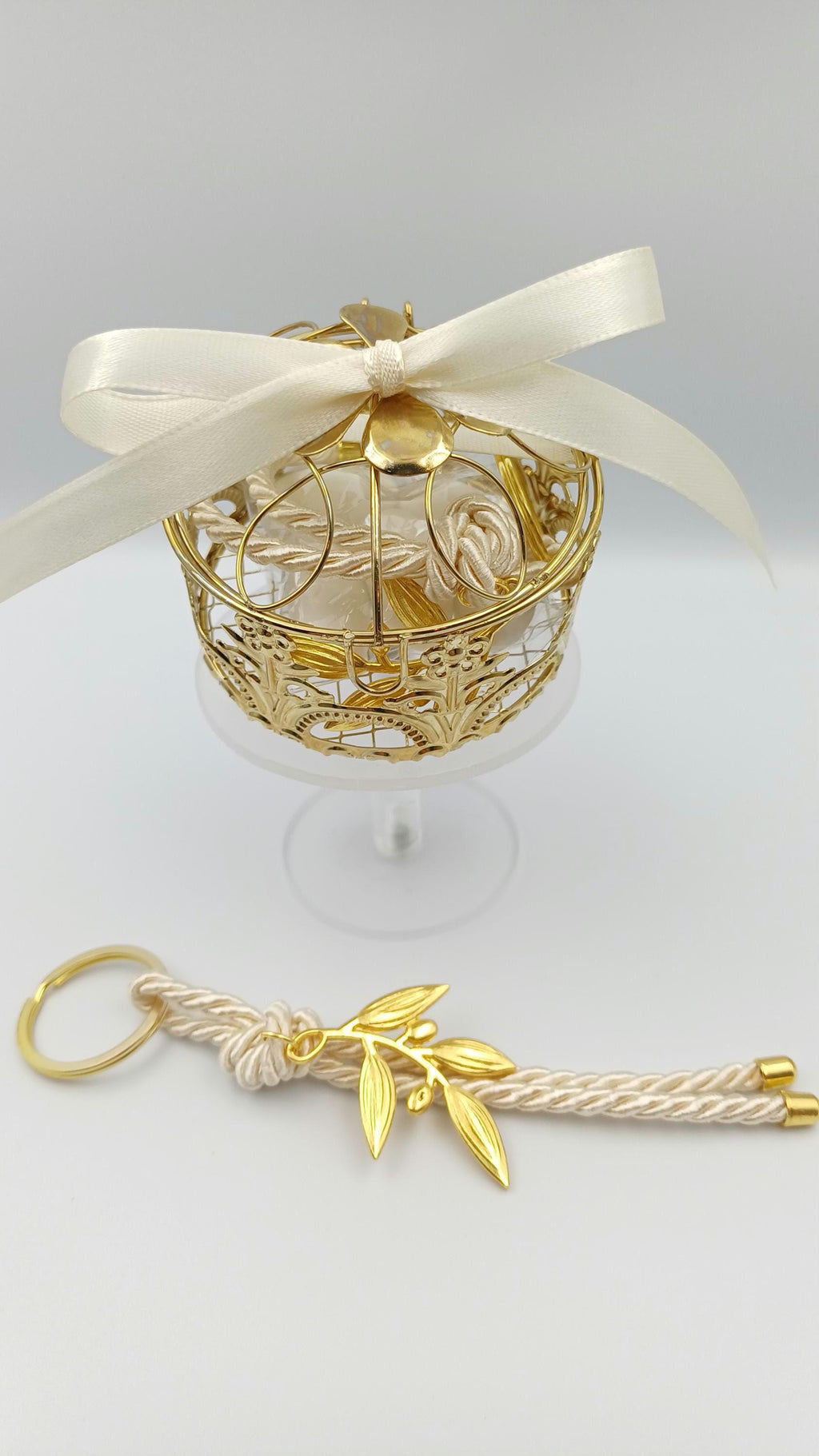 10 pcs Wedding Favors for Guests, Metallic Gold Jewerly Favor Box, Baby Shower Favor, Bridal Shower Favor,Greek bobonieres.