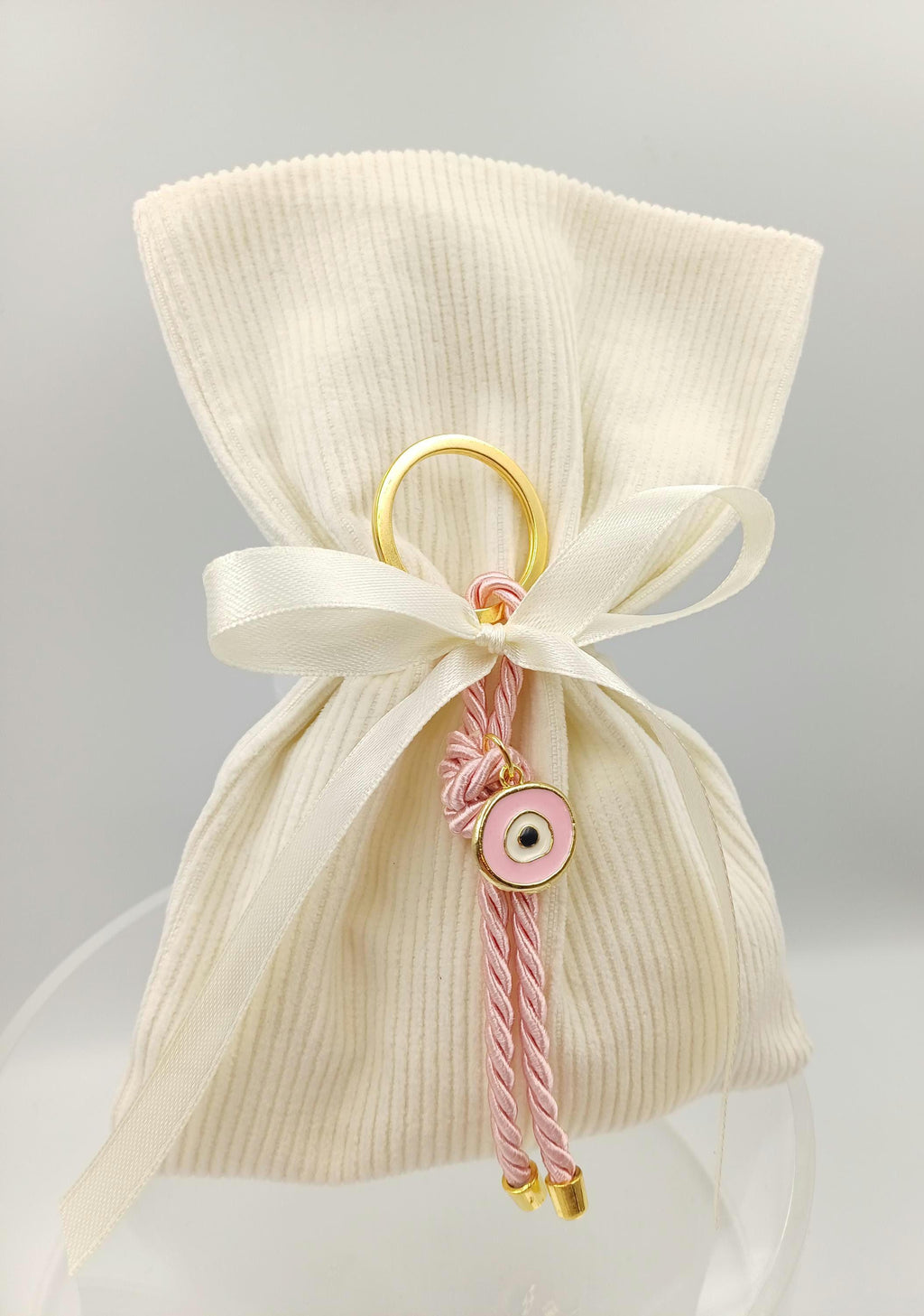 10 pcs, Greek baptism bomboniera-Evil eye  Keychain-Baptism Favors - Jordan Almonds - Greek Traditions - Baby Shower Gifts-Unique Favor Bags