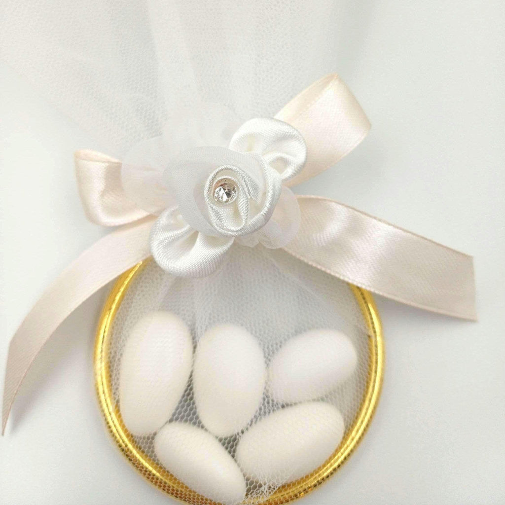 10 pcs, Wedding Favors Almond Candy - Engagement Favors -Greek bombonieres -Almond Treats- Christening gifts Koufeta - Baptism bombonieres