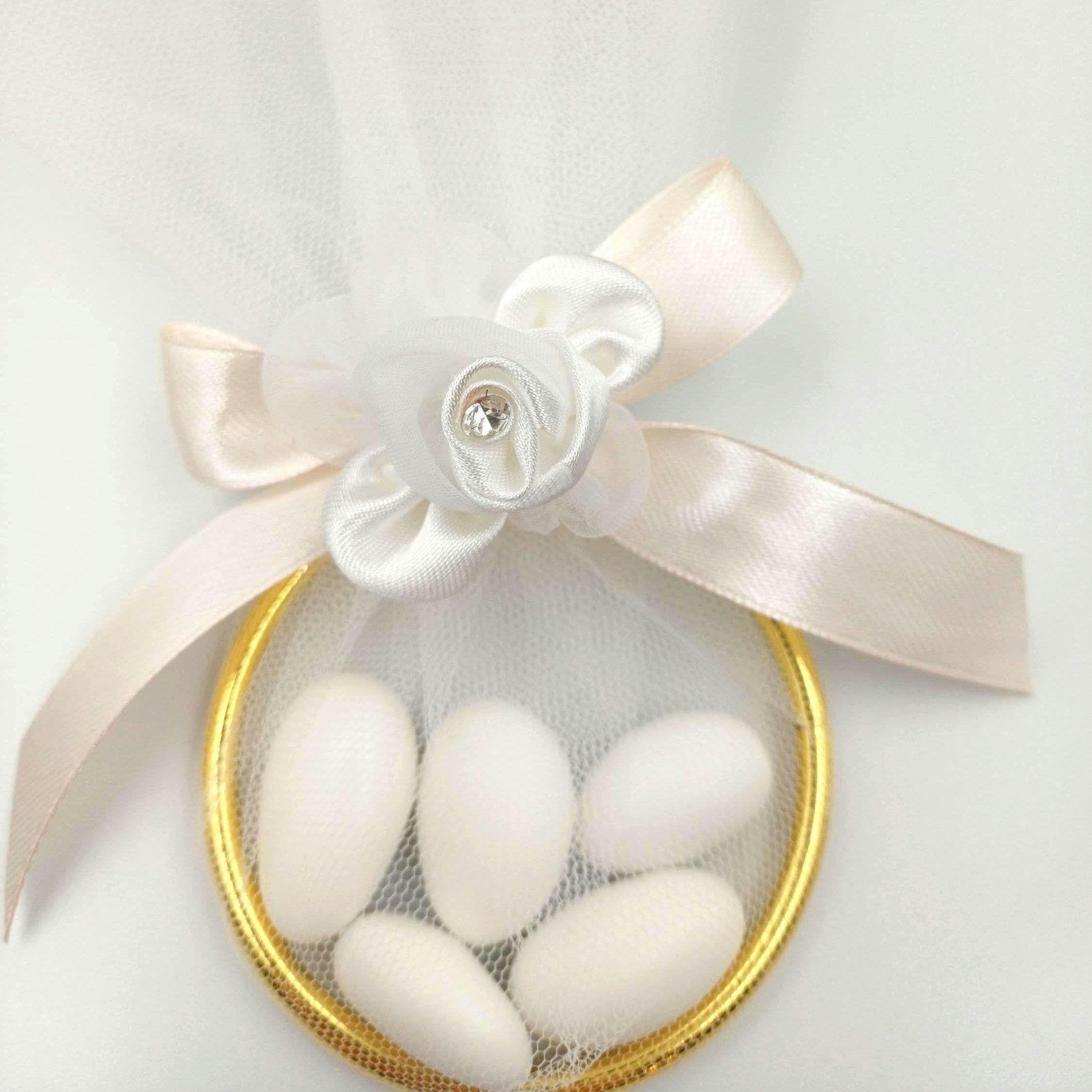 10 pcs, Wedding Favors Almond Candy - Engagement Favors -Greek bombonieres -Almond Treats- Christening gifts Koufeta - Baptism bombonieres
