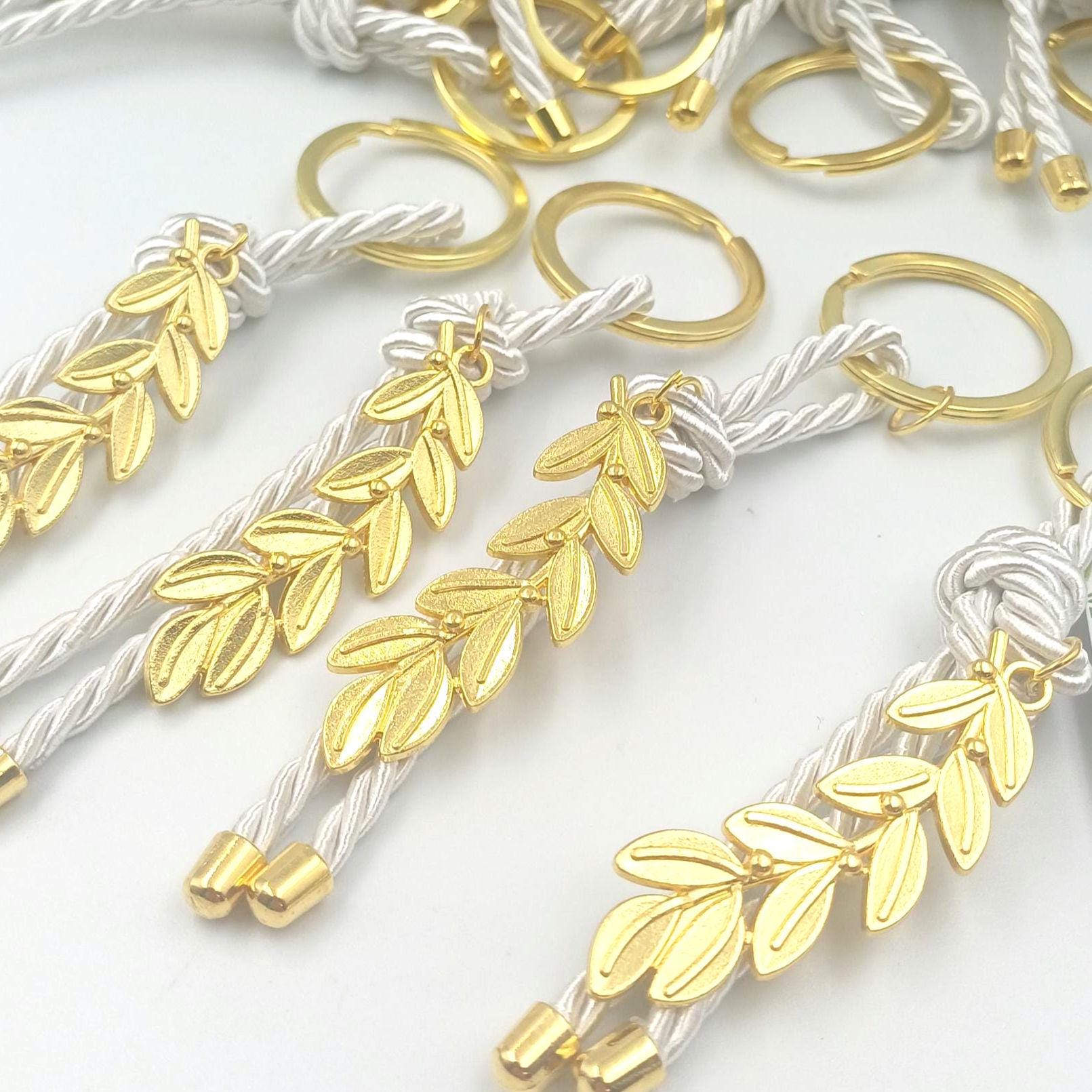 10 pcs, Personalized Olive branch Key chain wedding favors, Bridal Shower party, Greek baptism witness gifts, baptism favor, Gift for guests