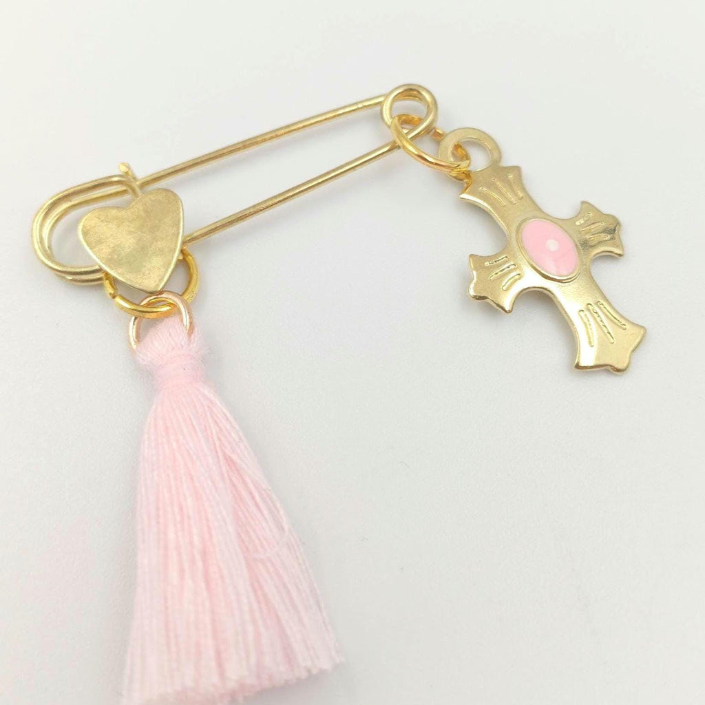 10 pcs,Cross evi eye Martyrika Safety pins ,Greek Baptism  favor ,Martirika witness Pins Orthodox Baptism ,First Communion favors boy- girl