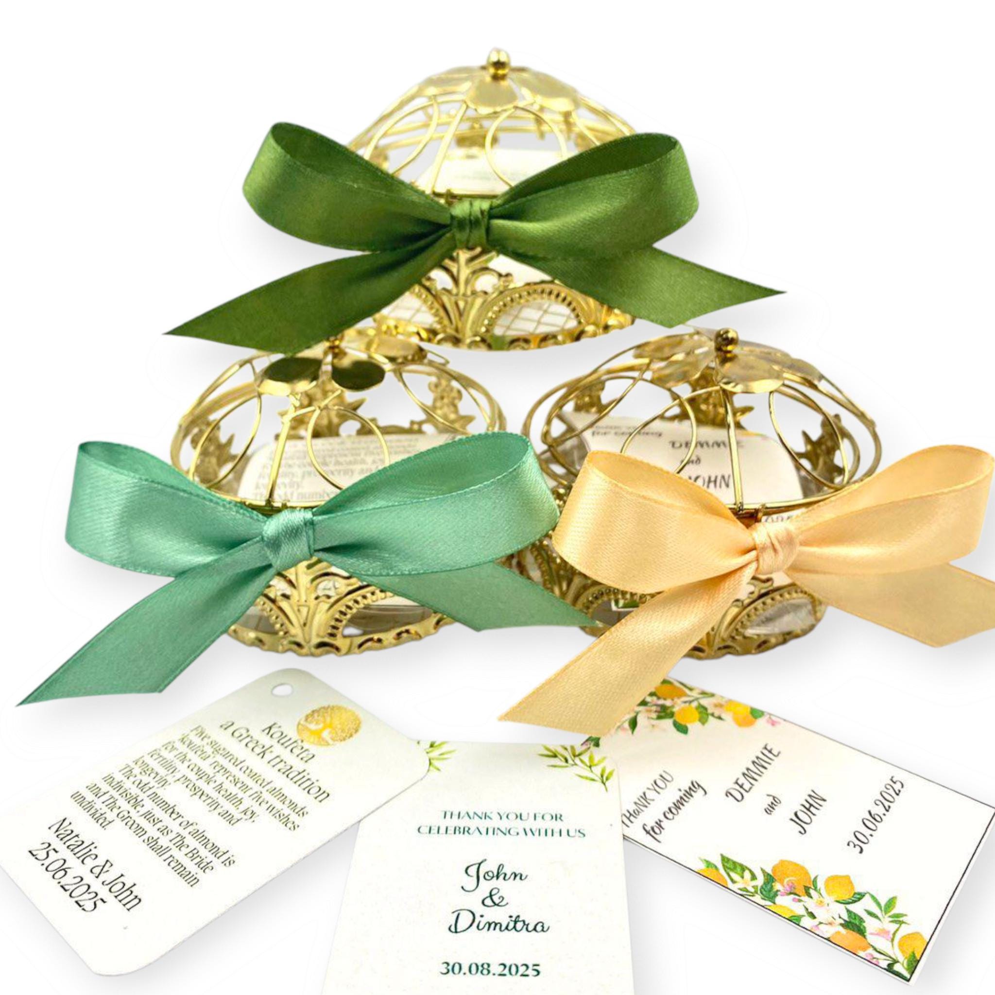 10 pcs,Bridal Shower favor Box koufeta jordan almond candy Greek bombonieres wedding favors jewerly  Candy Box Quinceañera Sweet 16 favors