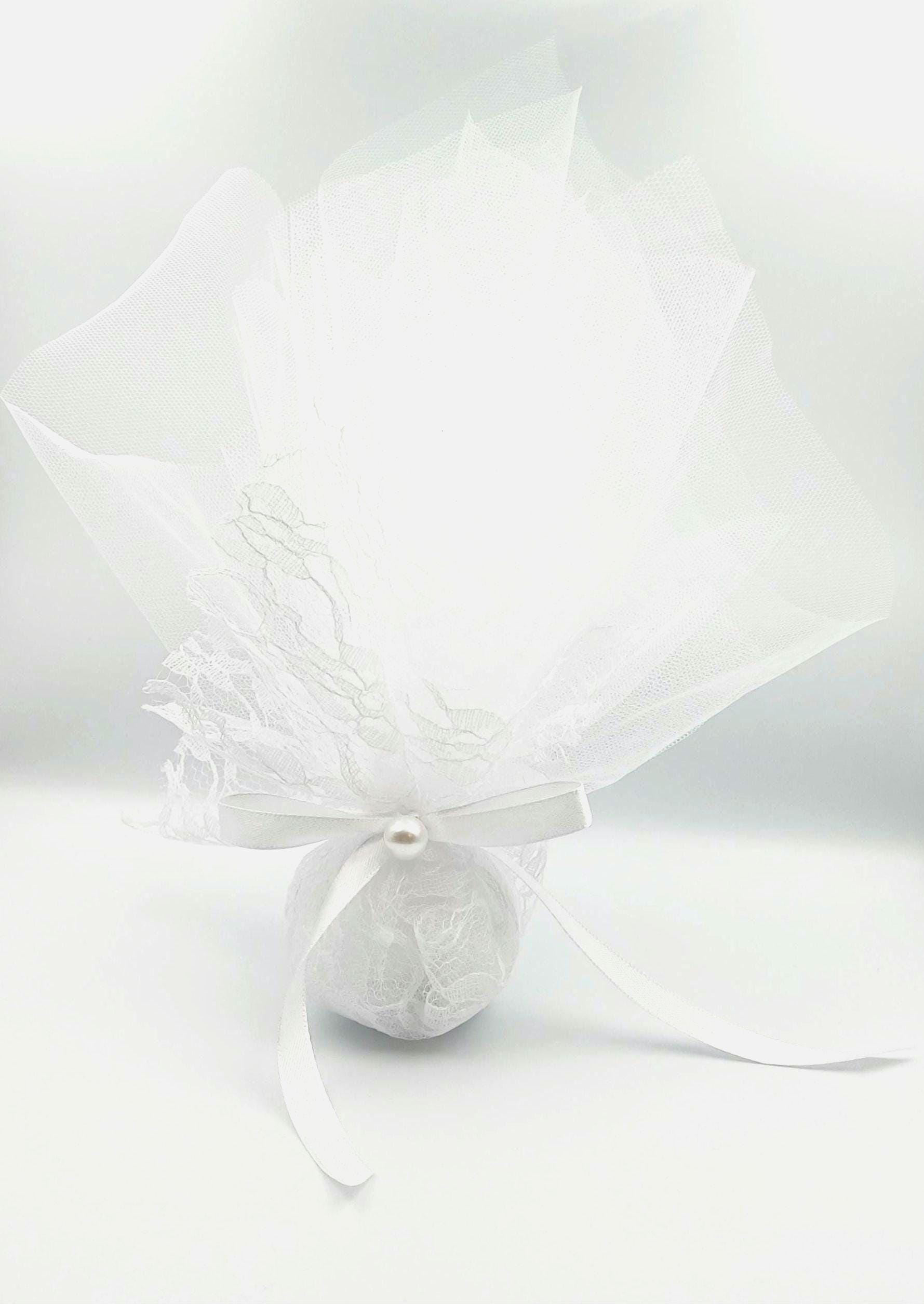 10 pcs, Greek Boboniera, Orthodox wedding, Greek Tulle  Favor, Mpomponiera, Bomboniere, Koufeta, Koyfeta,Greek engagement.
