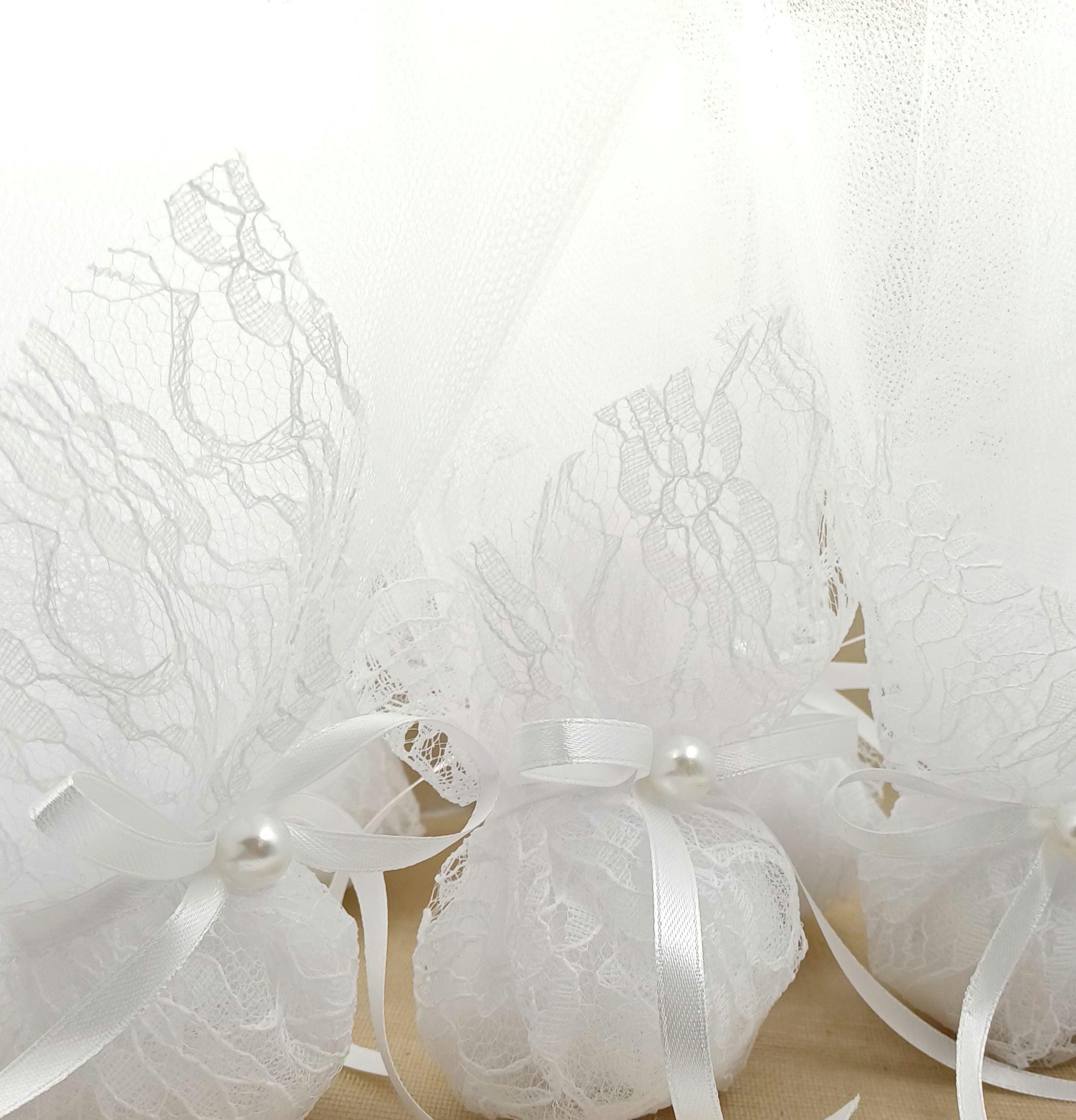10 pcs, Greek Boboniera, Orthodox wedding, Greek Tulle  Favor, Mpomponiera, Bomboniere, Koufeta, Koyfeta,Greek engagement.