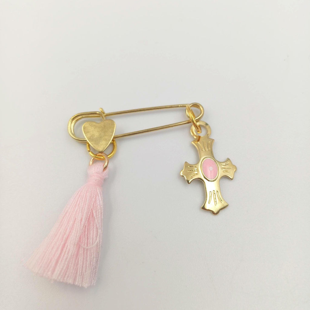 10 pcs,Cross evi eye Martyrika Safety pins ,Greek Baptism  favor ,Martirika witness Pins Orthodox Baptism ,First Communion favors boy- girl