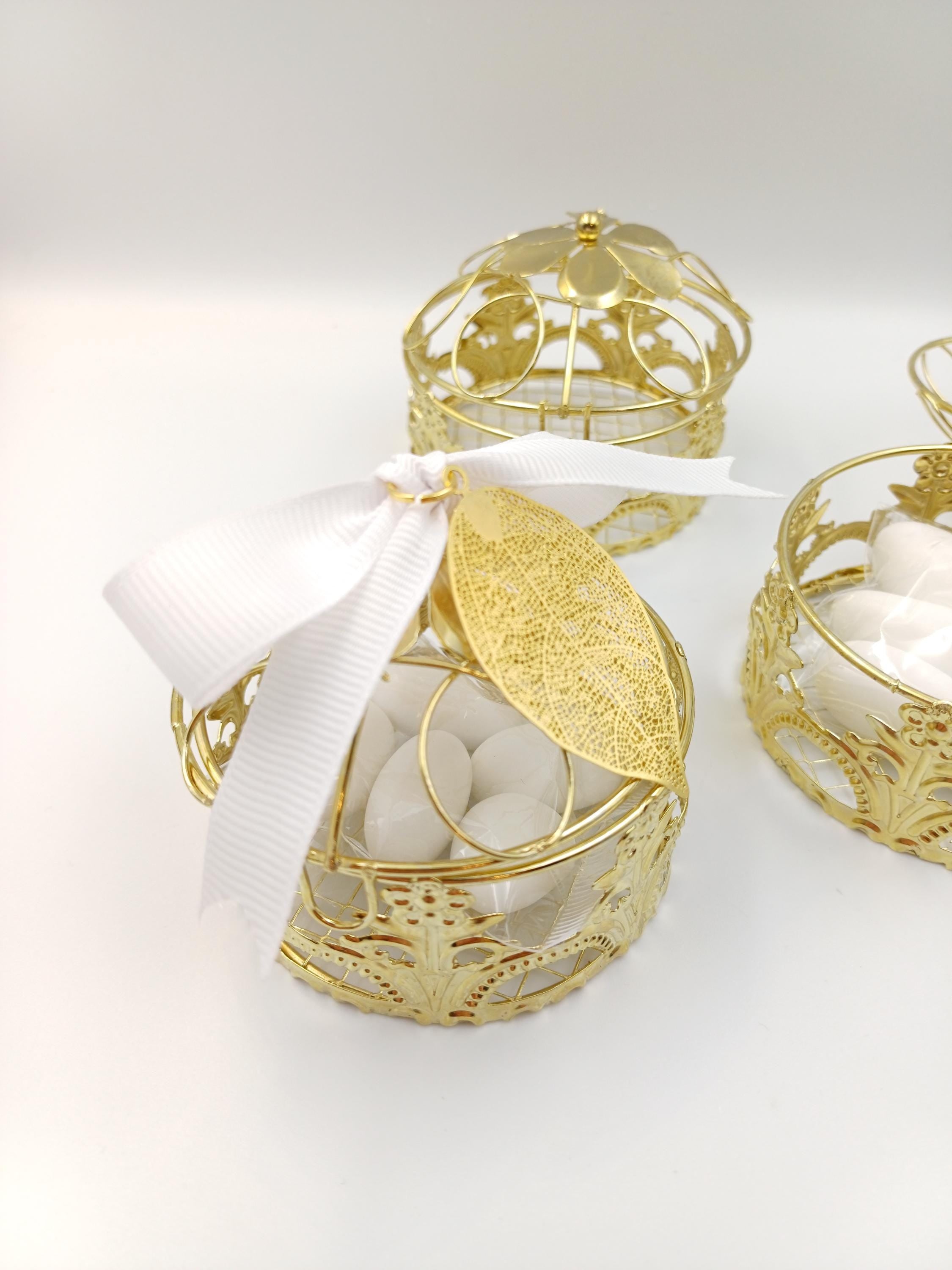 10 pcs, Quinceañera Sweet 16 favors, wedding favors jewerly Candy Box,  italian bomboniera jordan almond metal box ,bridal shower party.