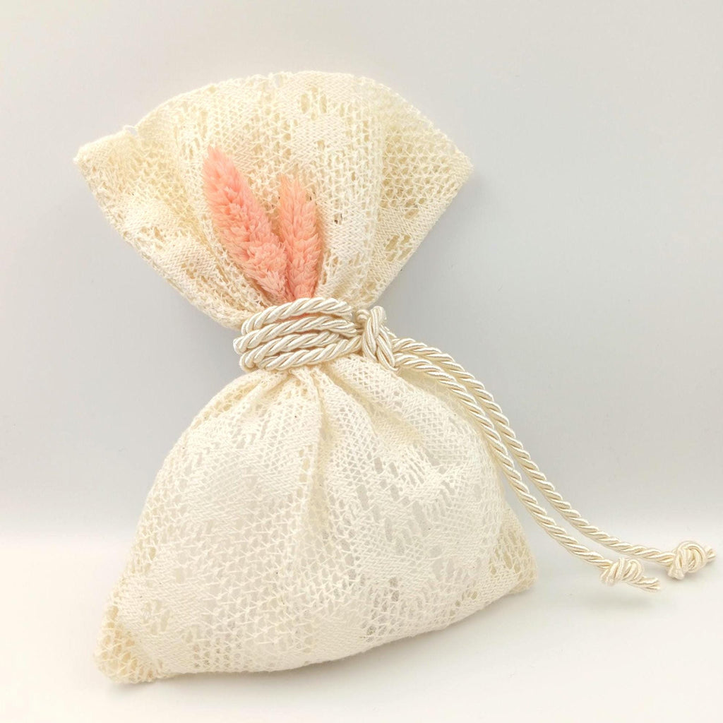 Lace favor Bags Personalized Wedding Favors,Greek bombonieres koufeta, Bridal shower favors , Almond candy gift Engagement favor, 10 pcs