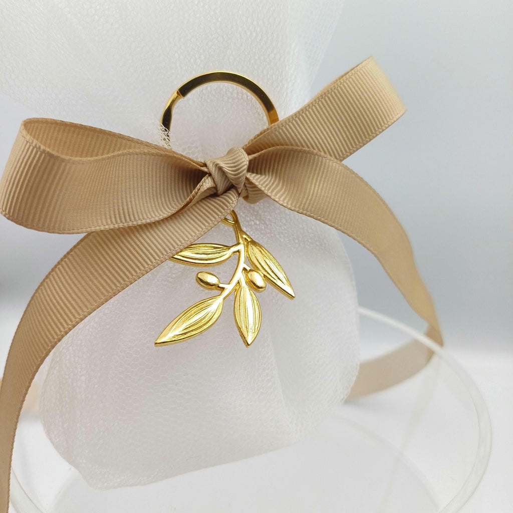 10 pcs, Wedding Almond Candy Favors For Guests, Engagement Favors, Wedding Candy,Olive branch favor, Unique Wedding Favors,Greek bombonieres