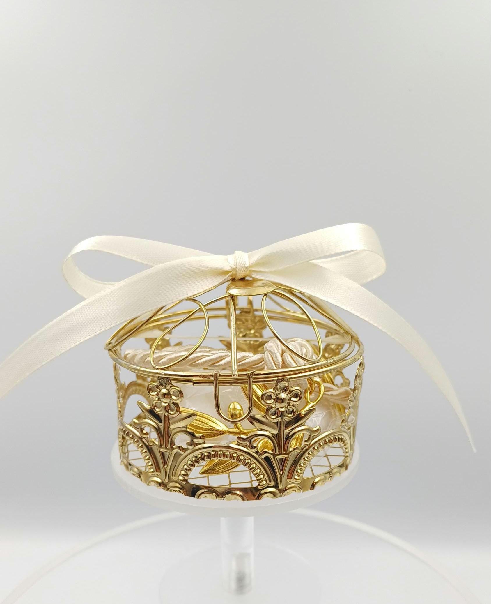 10 pcs Wedding Favors for Guests, Metallic Gold Jewerly Favor Box, Baby Shower Favor, Bridal Shower Favor,Greek bobonieres.