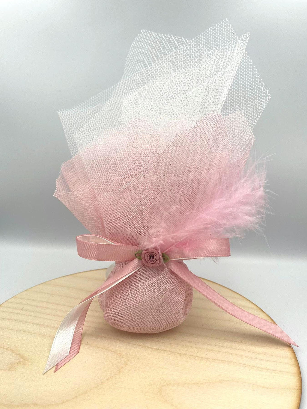 10 pcs, Greek Orthodox wedding baptism boboniera, Tulle Mpomponiera Christening Favor, Boubouniera, Bomboniere, Koufeta,koyfeta