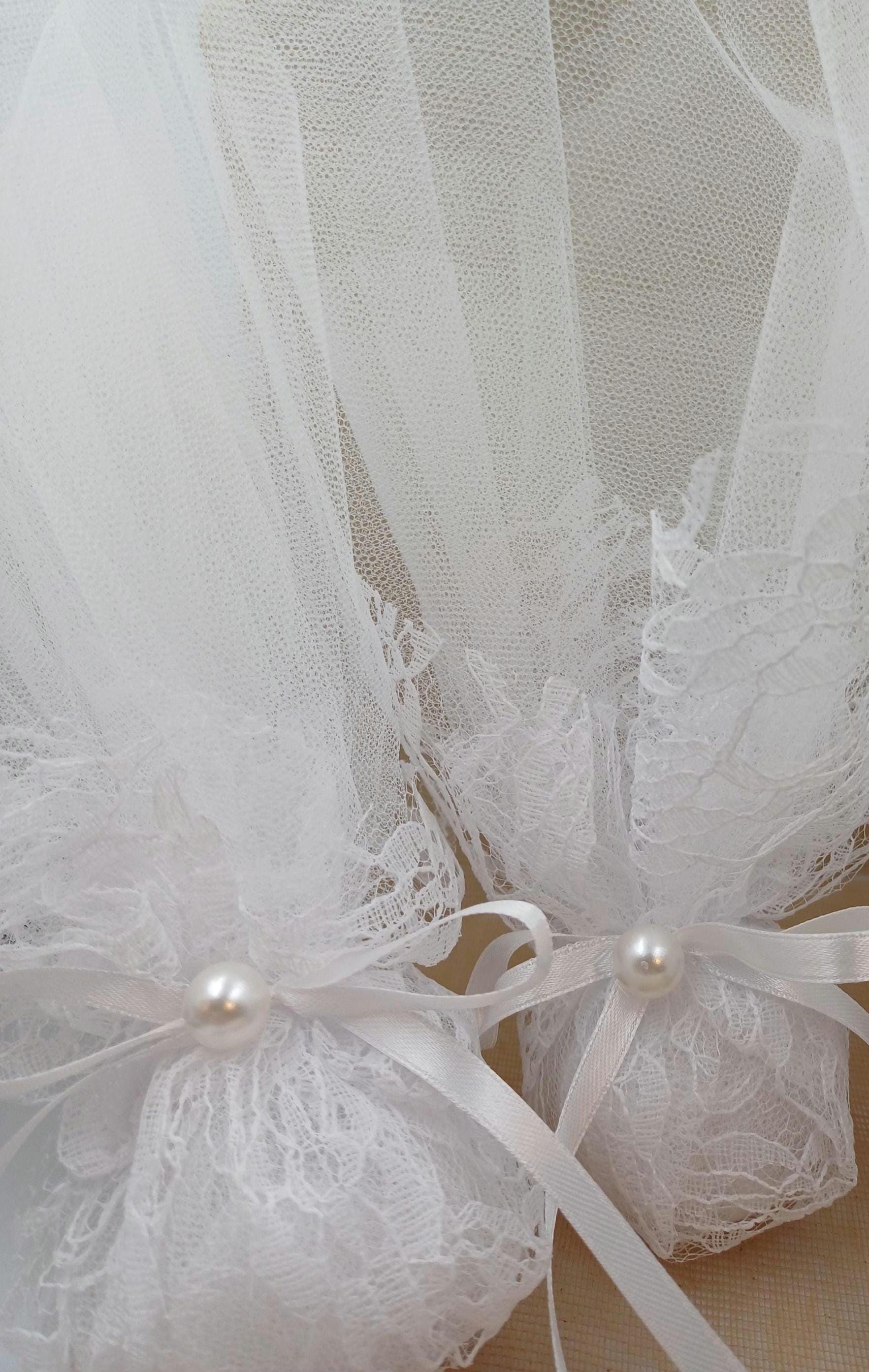 10 pcs, Greek Boboniera, Orthodox wedding, Greek Tulle  Favor, Mpomponiera, Bomboniere, Koufeta, Koyfeta,Greek engagement.