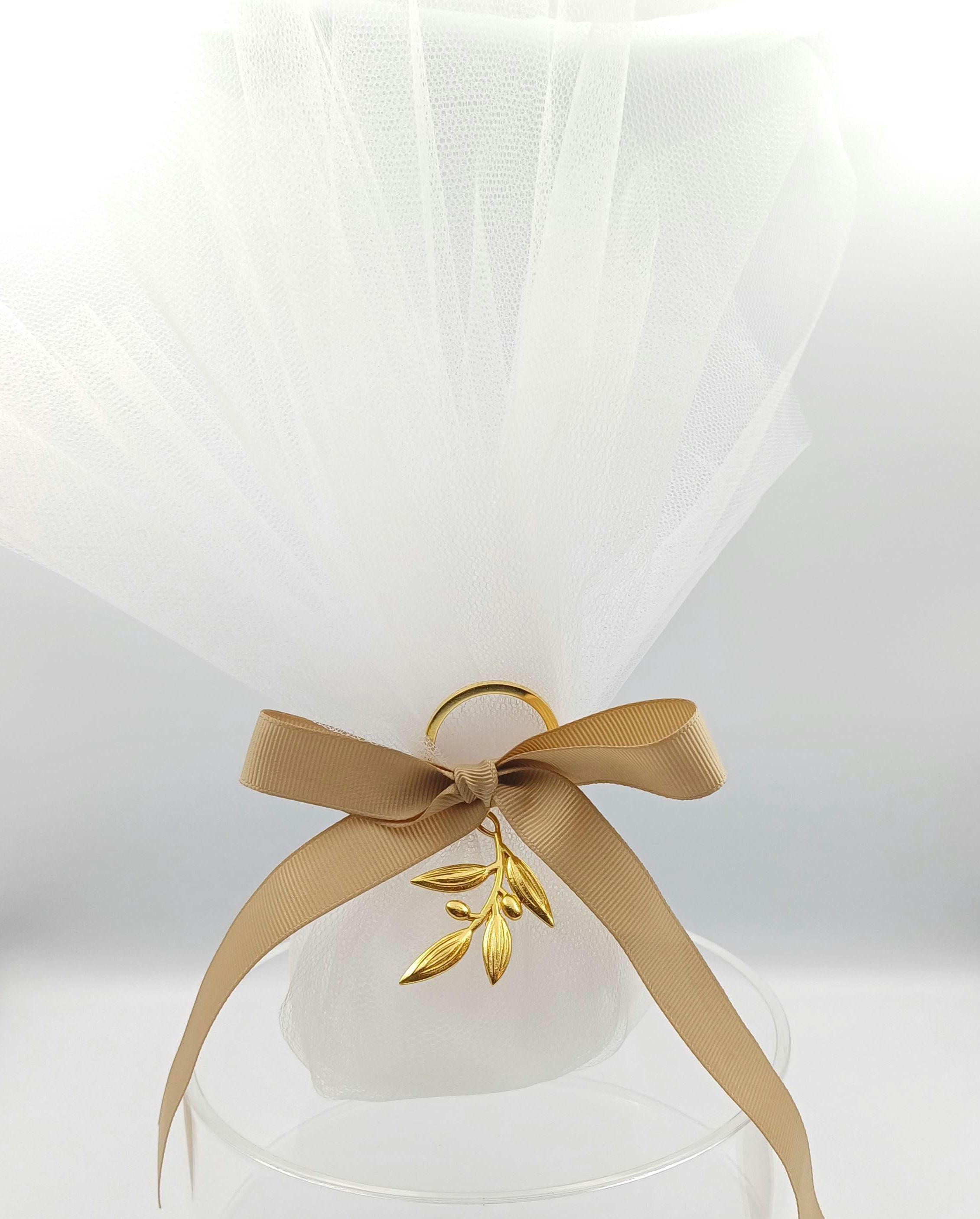 10 pcs, Wedding Almond Candy Favors For Guests, Engagement Favors, Wedding Candy,Olive branch favor, Unique Wedding Favors,Greek bombonieres