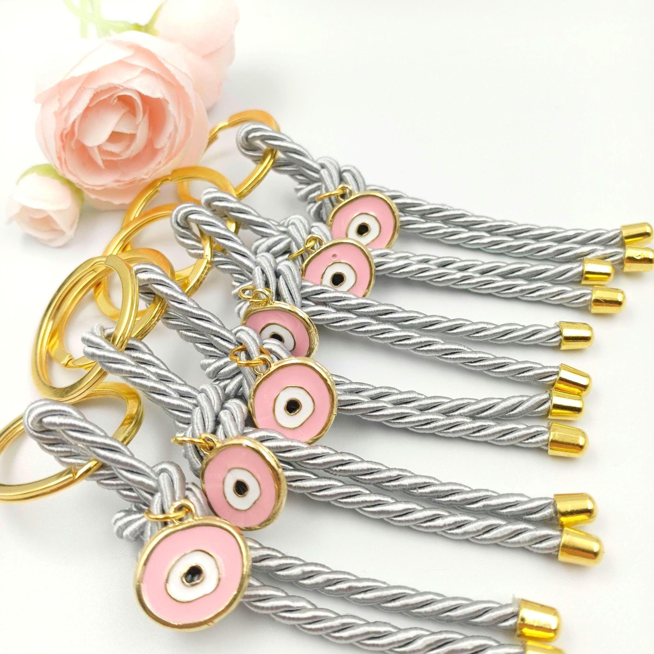 10 pcs,Martyrika key chain evil eye, Martirika, Greek  Baptism,Christening favor, Orthodox Witness gifts, first communion,mi bautizo.
