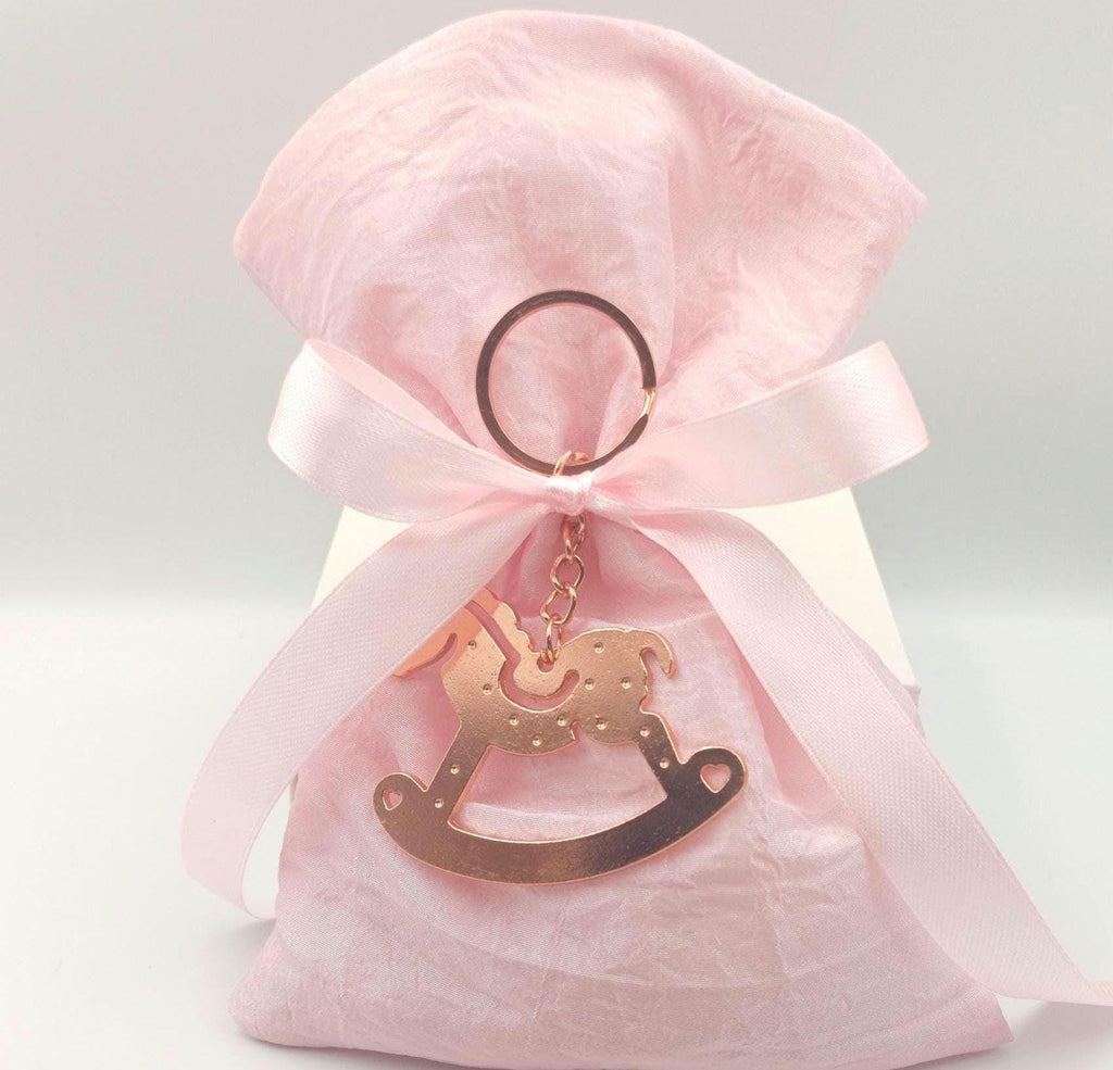 10 pcs,Pink Baptism favors Greek Orthodox baptism boubounieres ,baby shower gifts for guests, Almond candy koufeta bags, Animal party favor.