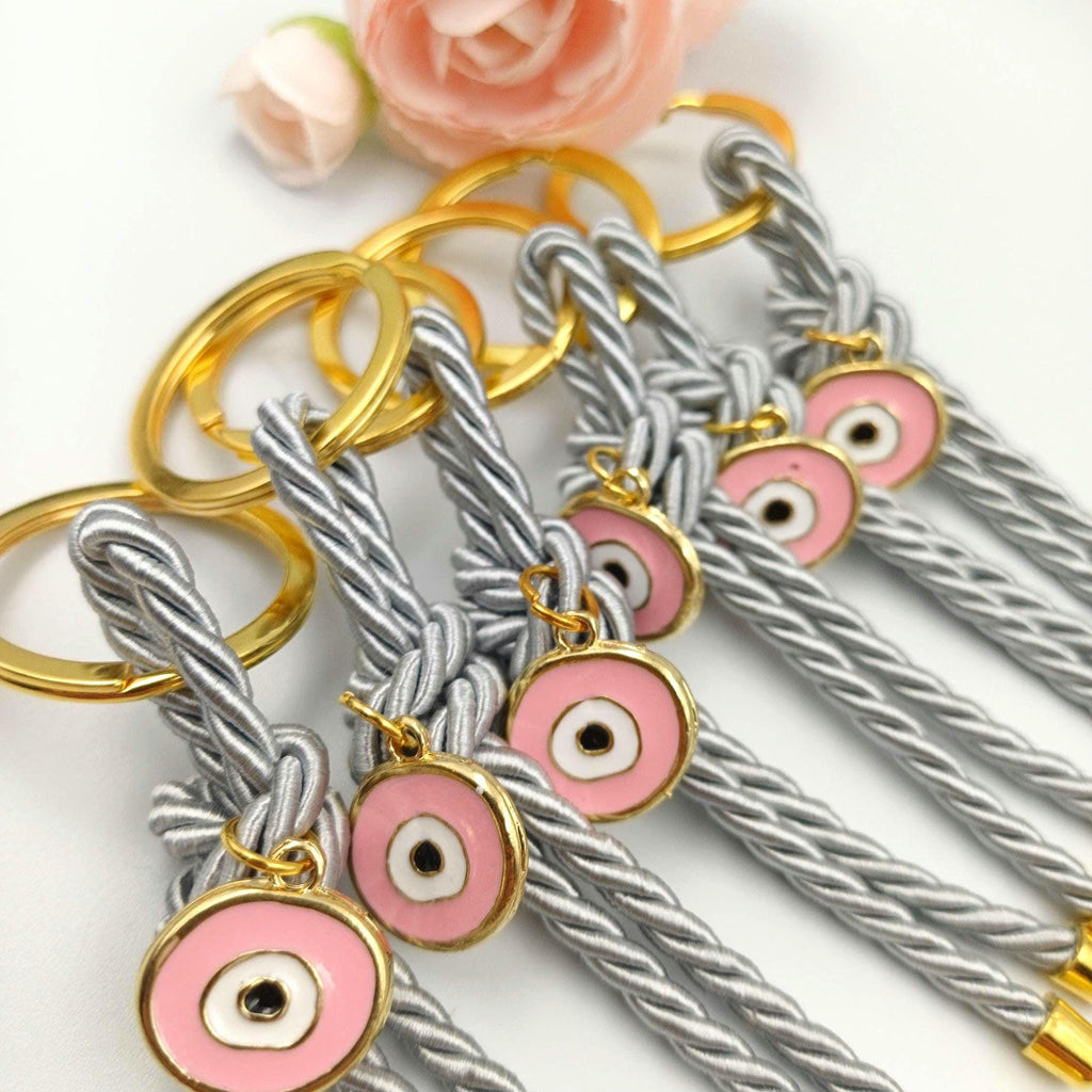 10 pcs,Martyrika key chain evil eye, Martirika, Greek  Baptism,Christening favor, Orthodox Witness gifts, first communion,mi bautizo.