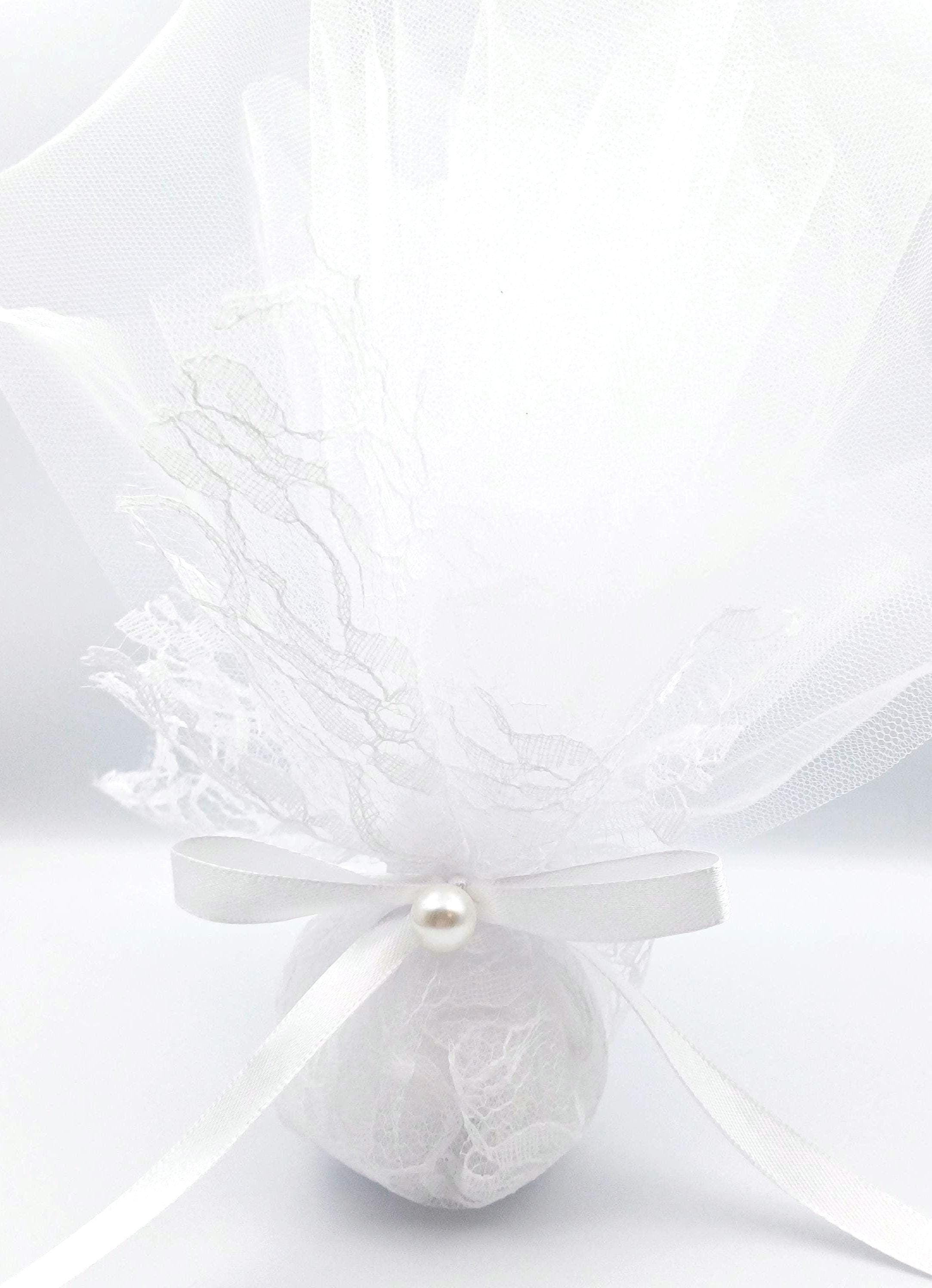 Greek Bombonieres, Orthodox wedding, Greek Tulle  Favor, Mpomponiera, Bomboniere, Koufeta, Koyfeta,Greek engagement, 10 pcs.