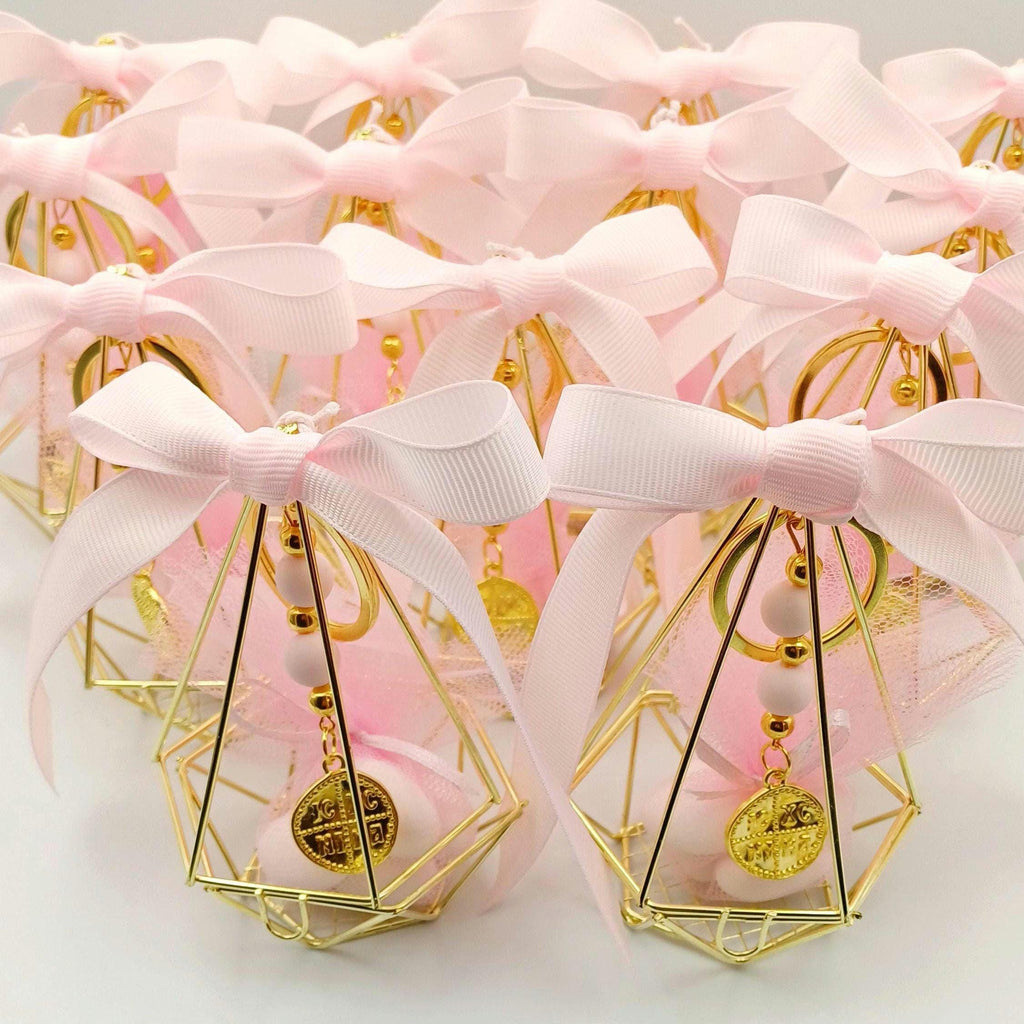 Christening Baptism Gift Favors, Greek Orthodox Boboniera Jordan Almonds Candy, baby shower Party 10pcs