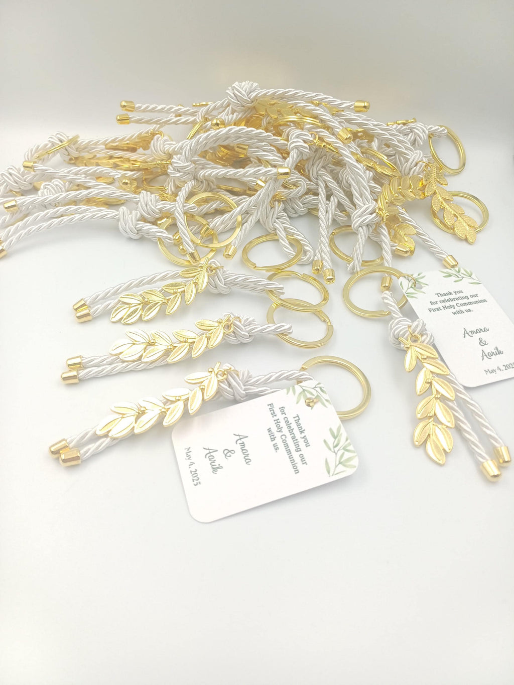 Personalized Olive branch Key chain wedding favors, Bridal Shower party, Greek baptism witness gifts, baptism favor, Gift for guests, q0 pcs