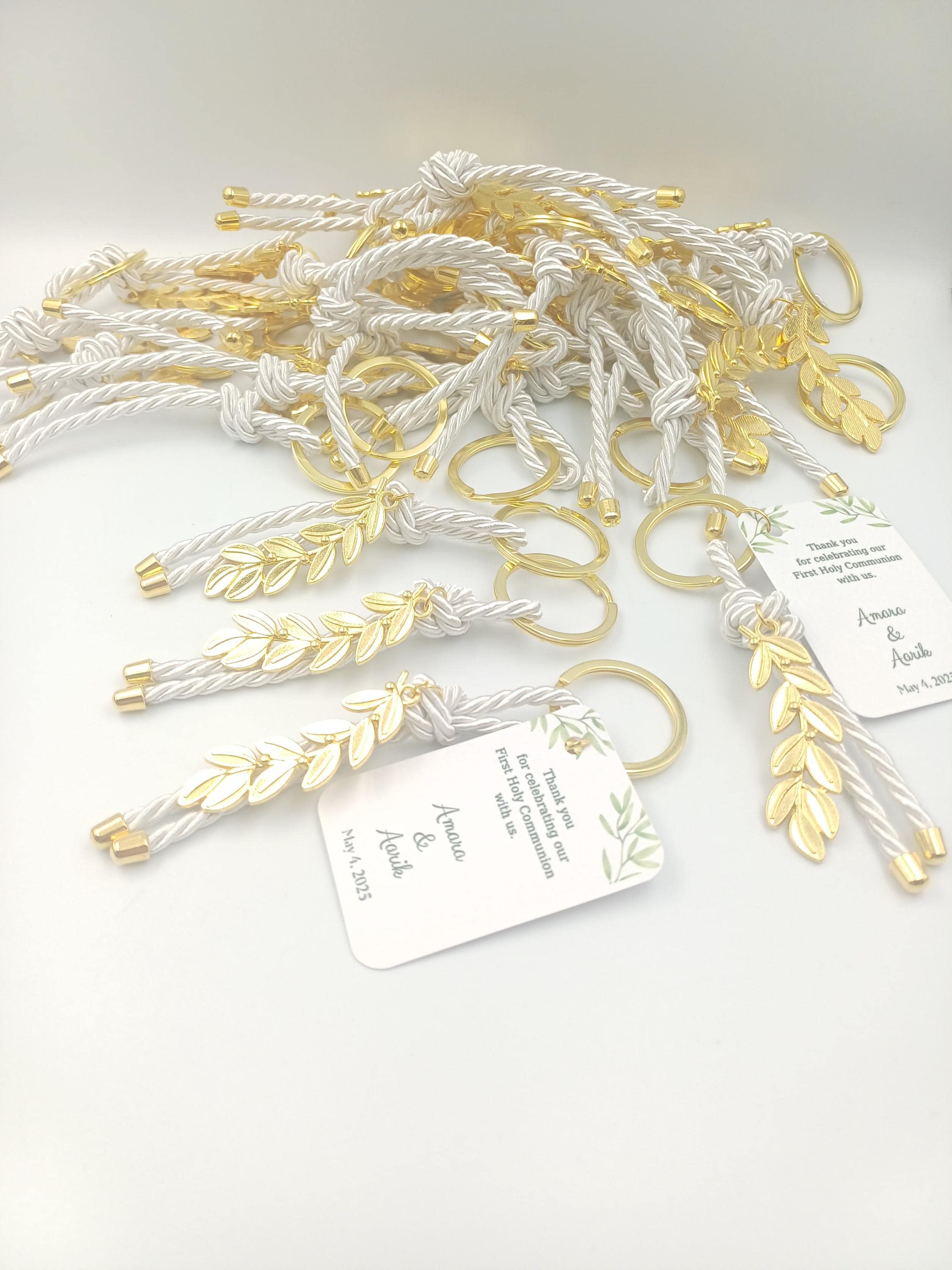 Personalized Olive branch Key chain wedding favors, Bridal Shower party, Greek baptism witness gifts, baptism favor, Gift for guests, q0 pcs