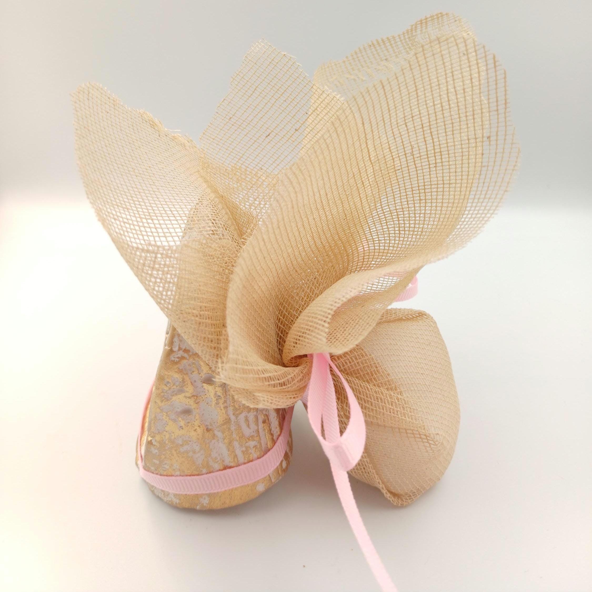 Greek Orthodox Wedding Favors: Ceramic Icon, Tulle Bomboniera, Koufeta (set of 20)