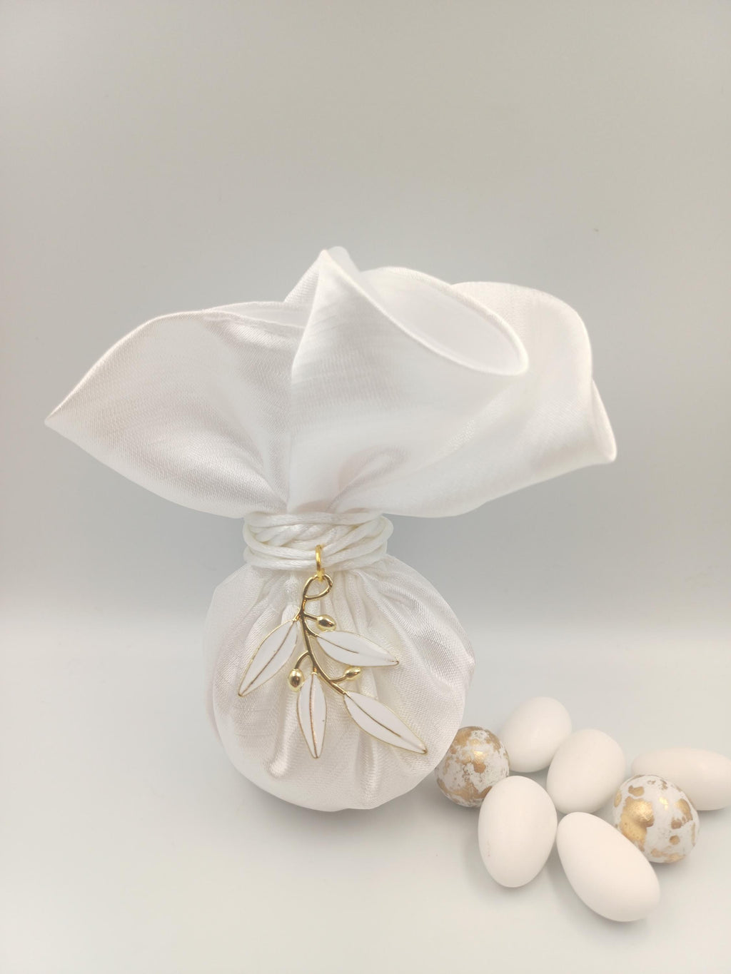 Wedding Favor Bags, Greek Bomboniere koufeta , Olive Branch  bridal shower favor, Engagement gifts (set of 10)