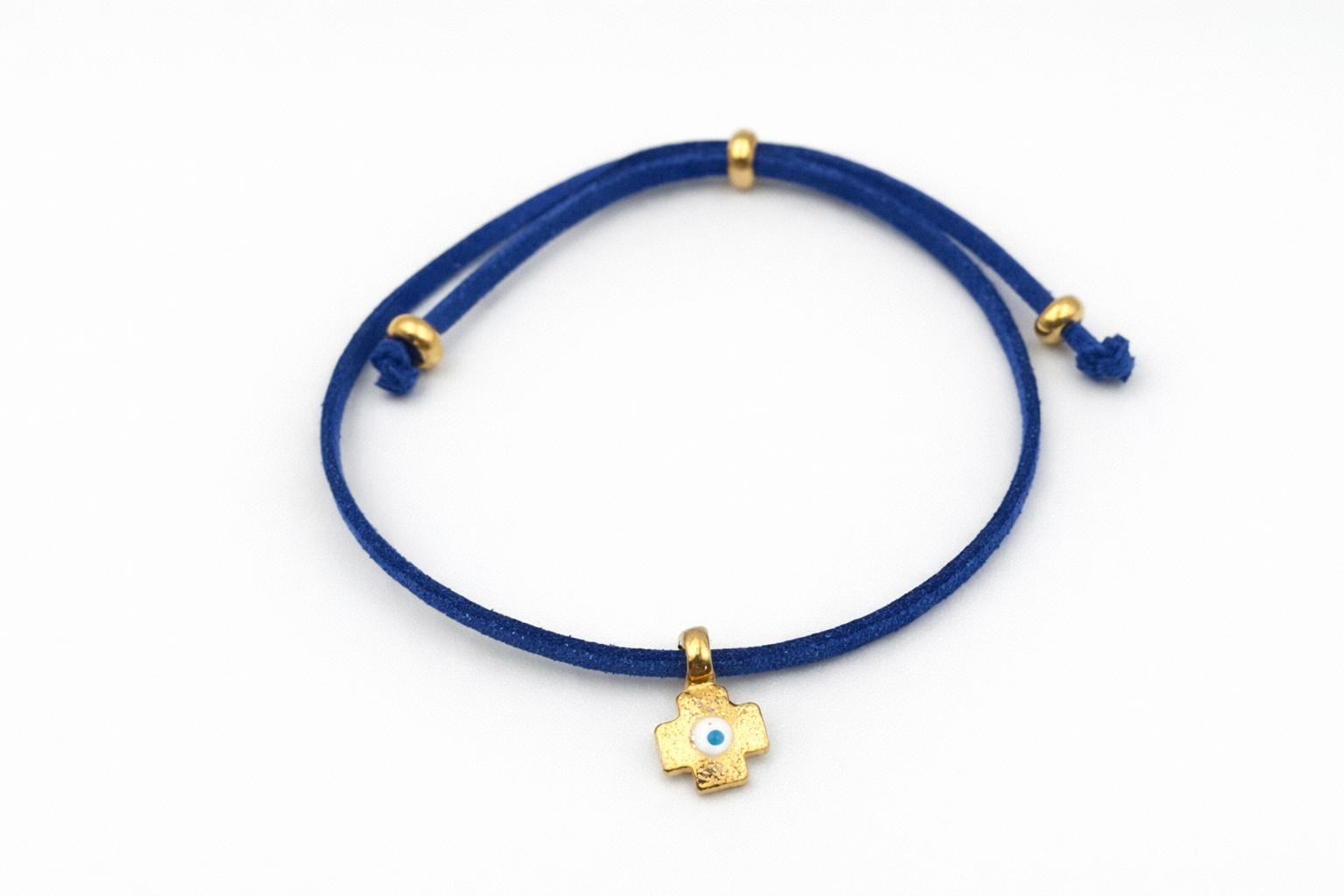 First communion blue cross Bracelets Greek Orthodox Baptism martyrika,  10 pcs.