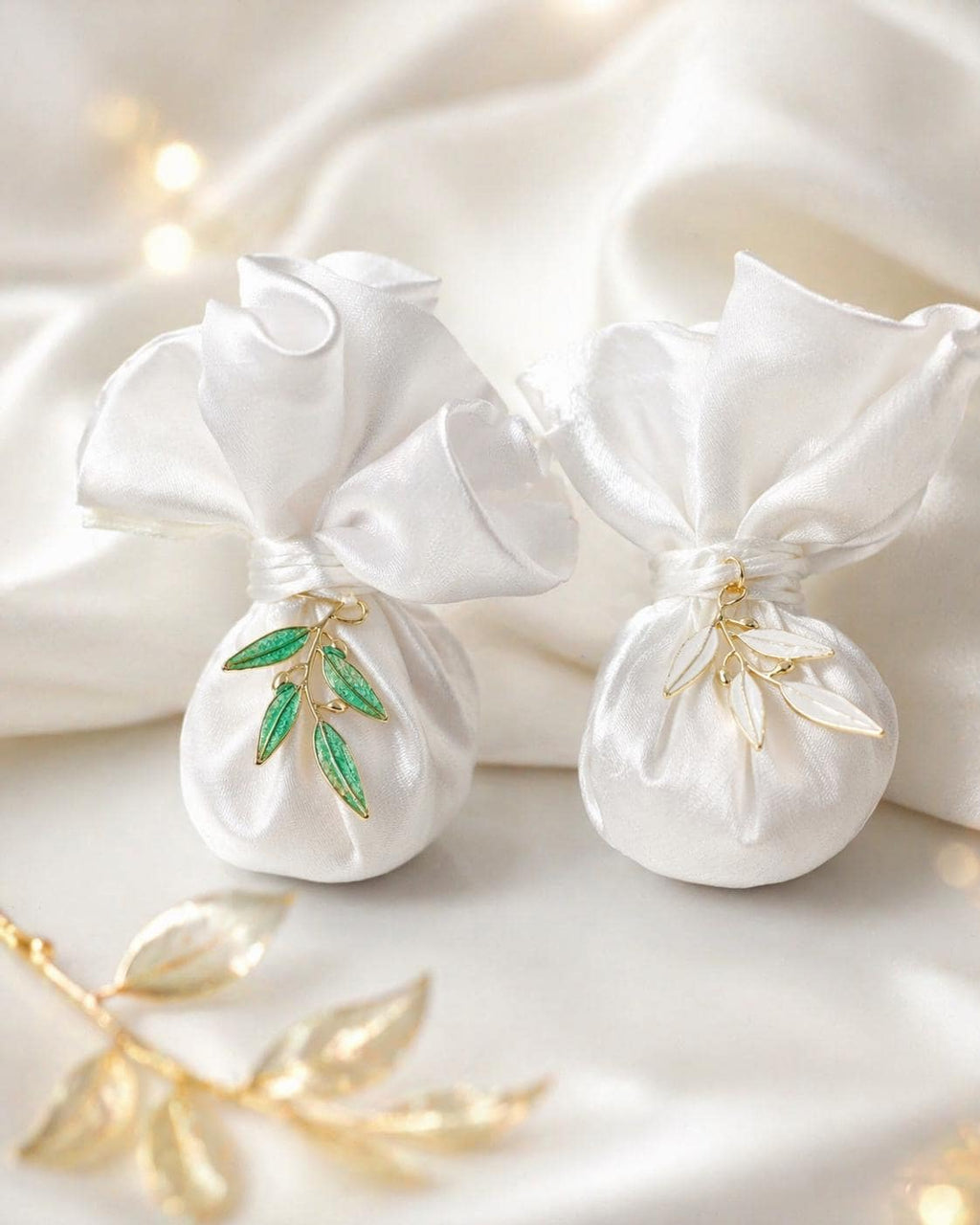 Wedding Favor Bags, Greek Bomboniere koufeta , Olive Branch  bridal shower favor, Engagement gifts (set of 10)